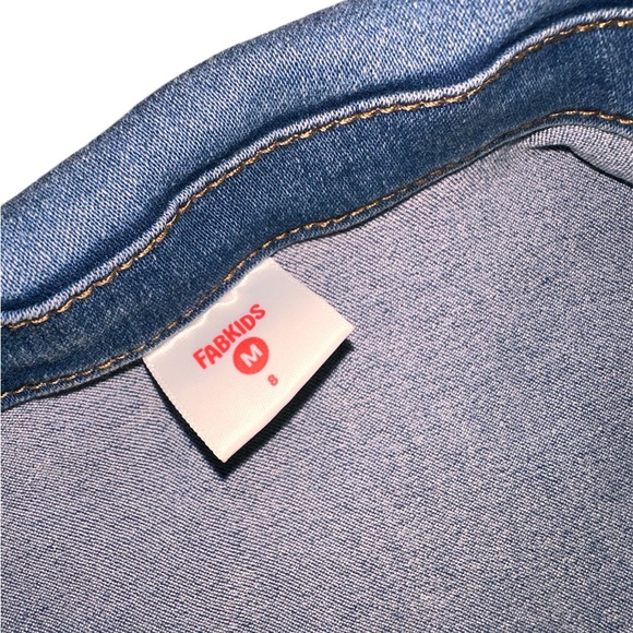 Fab kids Jean jacket with unicorn sequin - Picture 3 of 3